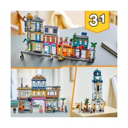 LEGO CREATOR ZESTAW 3W1 31141 GŁÓWNA ULICA