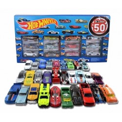 ZESTAW 50 SAMOCHODÓW HOT WHEELS POJAZDY AUTA CGN22 MATTEL