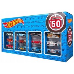 ZESTAW 50 SAMOCHODÓW HOT WHEELS POJAZDY AUTA CGN22 MATTEL