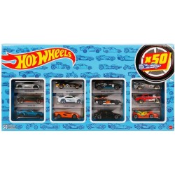 ZESTAW 50 SAMOCHODÓW HOT WHEELS POJAZDY AUTA CGN22 MATTEL