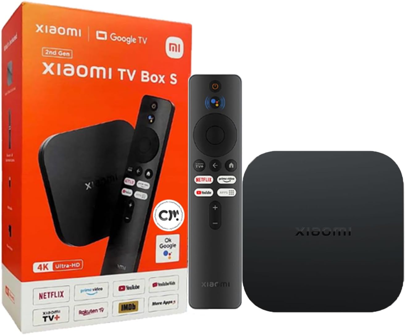 XIAOMI TV BOX S 4K 2nd Gen SMART TV ODTWARZACZ MULTIMEDIALNY